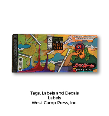 West-Camp Press Inc - Billy Wonka Beer Label